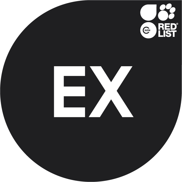 IUCN Red List EX badge